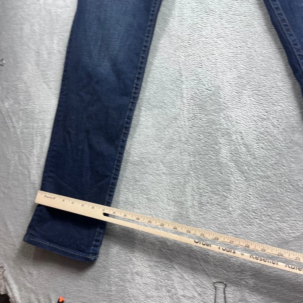 True Religion Rocco Relaxed Skinny Jeans Mens‎ 42 Dark Wash Indigo Denim
